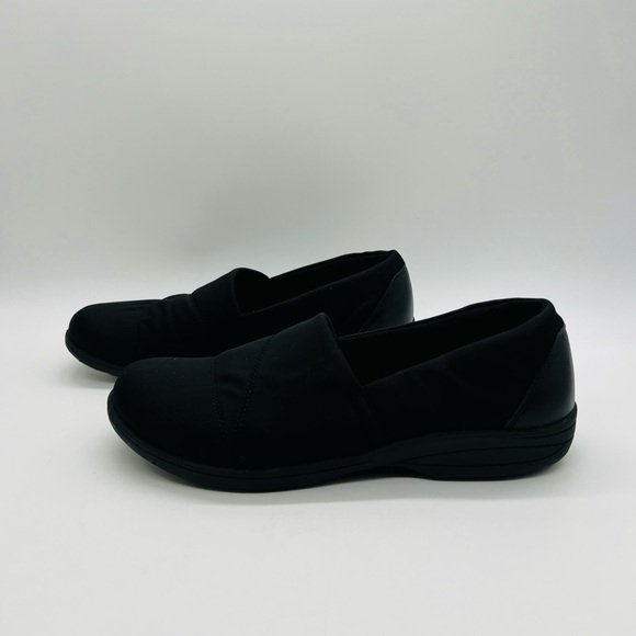 ABEO WOMENS BLACK CASUAL SLIP ON COMFORT SHOES SIZE 8.5 - Picture 3 of 12